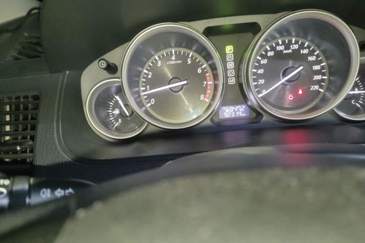 Used Mazda CX-9 2013 3.7L Automatic Standard Edition Odometer Close Up
