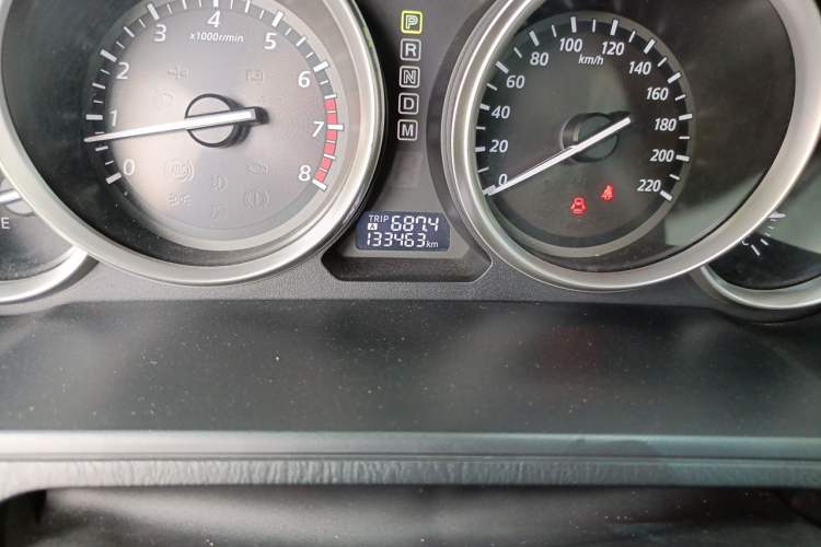 Used Mazda CX-9 2013 3.7L Automatic Standard Edition Odometer Close Up