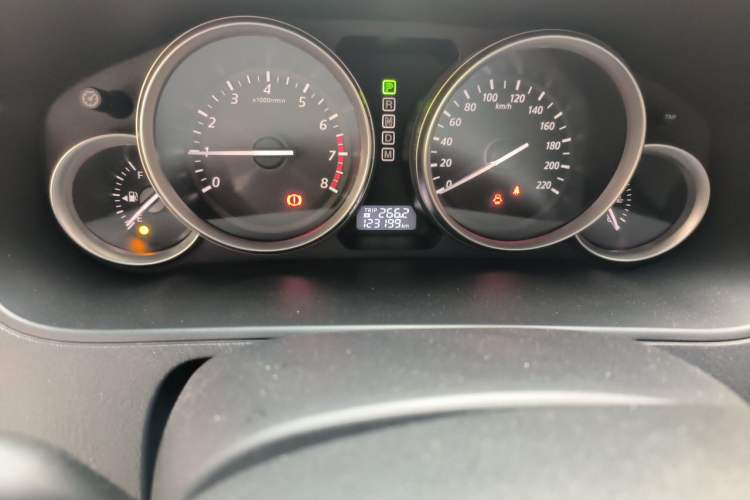 Used Mazda CX-9 2013 3.7L Automatic Standard Edition Odometer Close Up