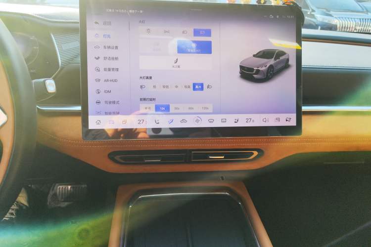 Used Mazda EZ-6 2024 Pure Electric 600 ZhiZun Edition Audio And AC Panel