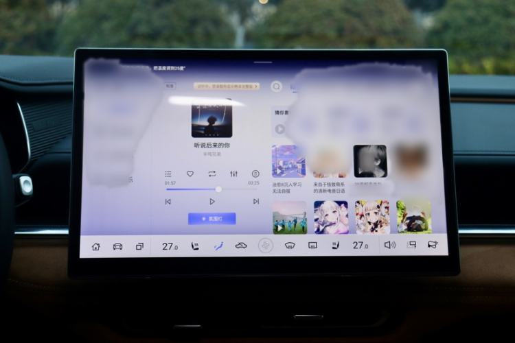Used Mazda EZ-6 2024 Pure Electric 600 ZhiZun Edition Audio And AC Panel