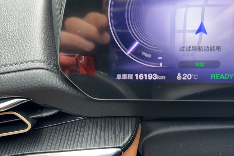 Used Mazda EZ-6 2024 Pure Electric 600 ZhiZun Edition Odometer Close Up