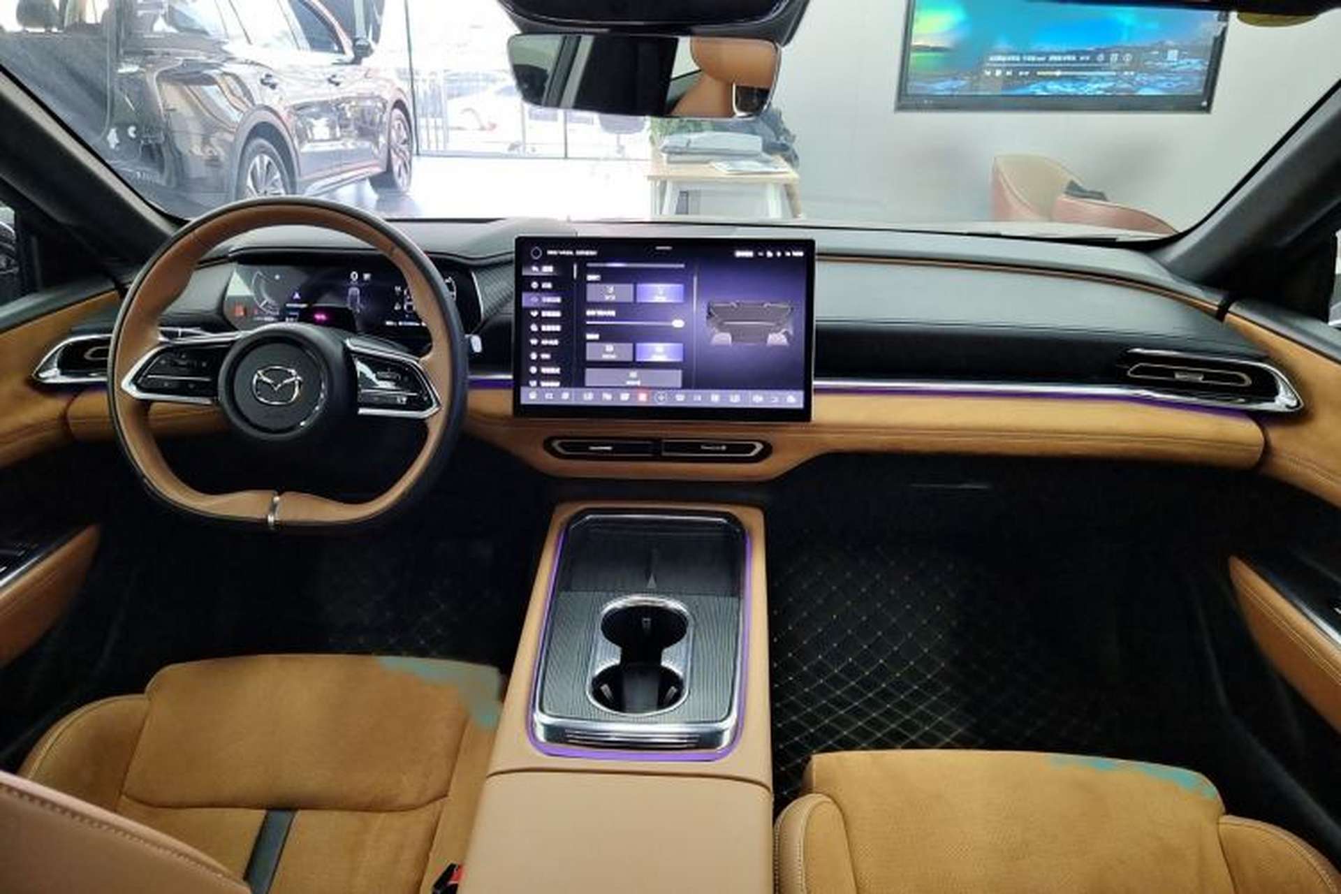 Used Mazda EZ-6 2024 Range-Extended 200 Luxury Edition Audio And AC Panel