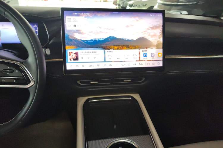 Used Mazda EZ-6 2024 Pure Electric 480 Zhiyue Edition Audio And AC Panel