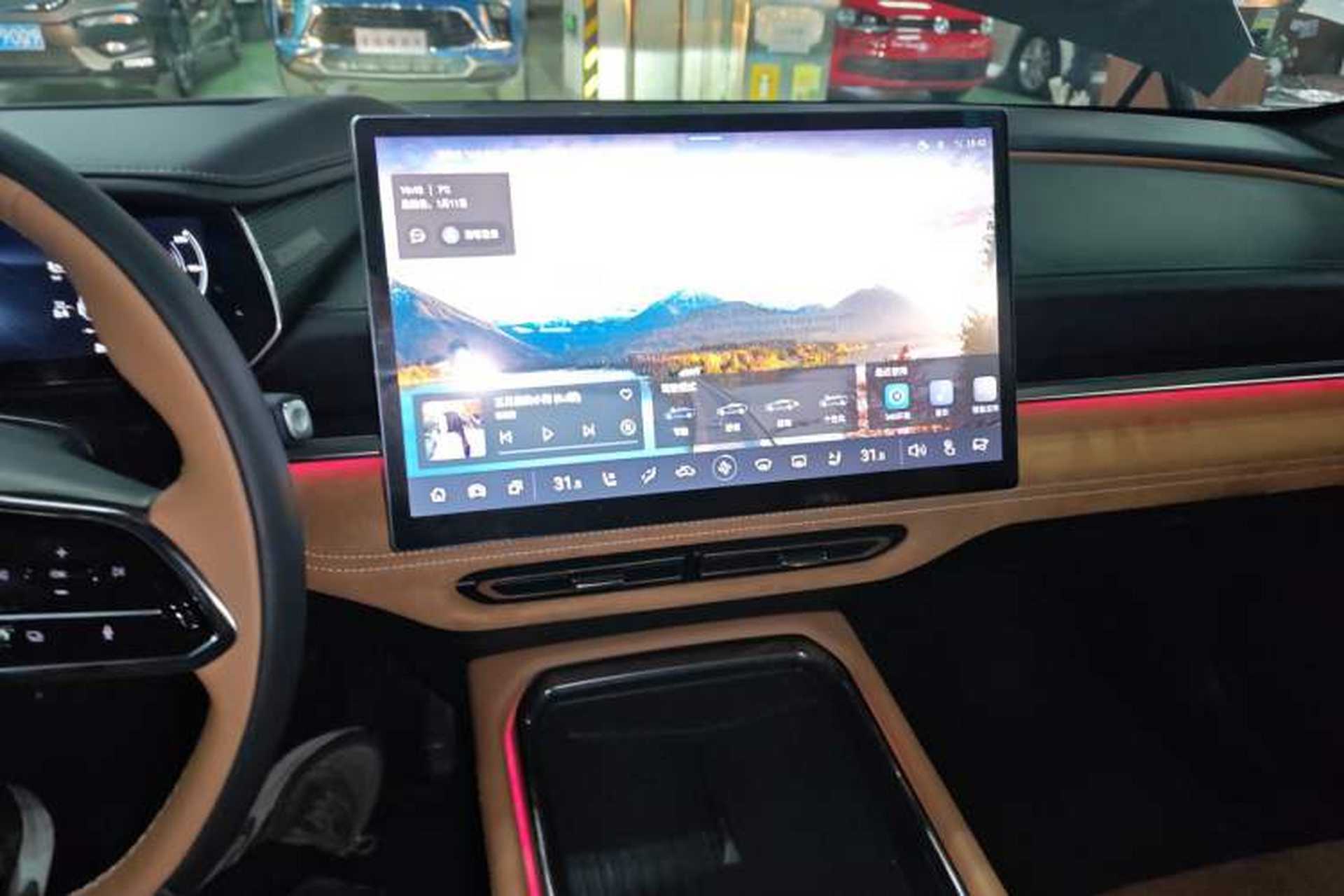 Used Mazda EZ-6 2024 Pure Electric 600 ZhiZun Edition Audio And AC Panel