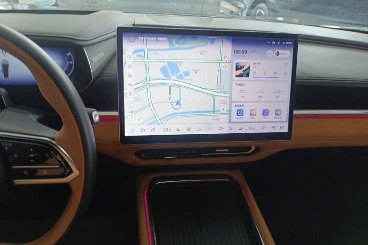 Used Mazda EZ-6 2024 Pure Electric 600 ZhiZun Edition Audio And AC Panel