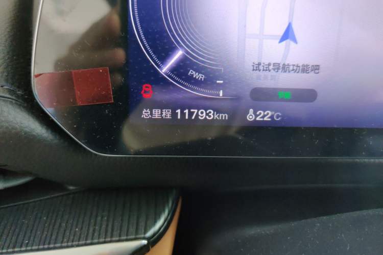 Used Mazda EZ-6 2024 Pure Electric 600 ZhiZun Edition Odometer Close Up