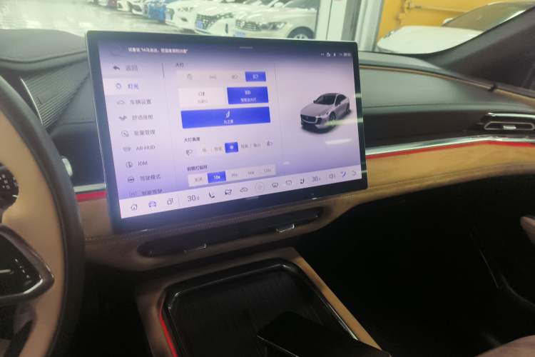 Used Mazda EZ-6 2024 Pure Electric 600 ZhiZun Edition Audio And AC Panel