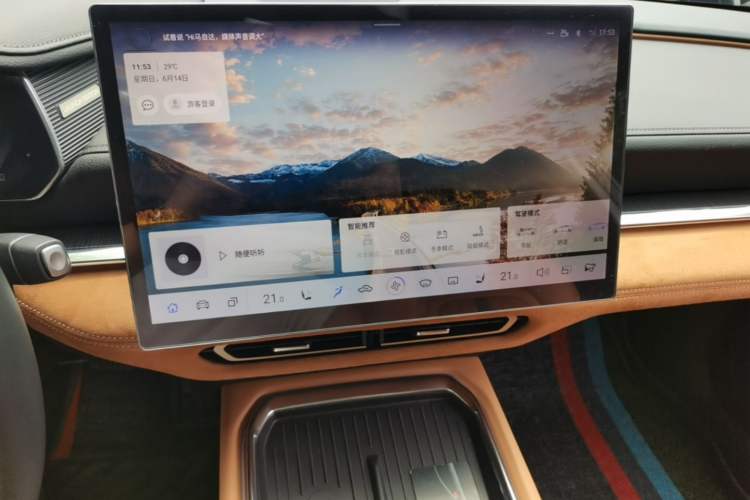 Used Mazda EZ-6 2024 Range-Extended 200 Luxury Edition Audio And AC Panel