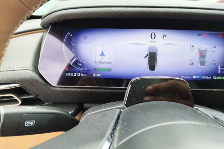 Used Mazda EZ-6 2024 Range-Extended 200 Zhiya Edition Odometer Close Up