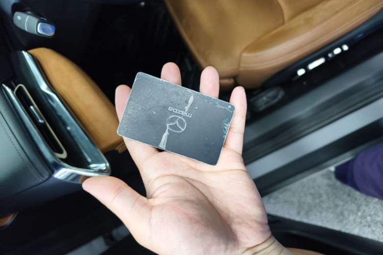 Used Mazda EZ-6 2024 Pure Electric 600 ZhiZun Edition Vehicle Key