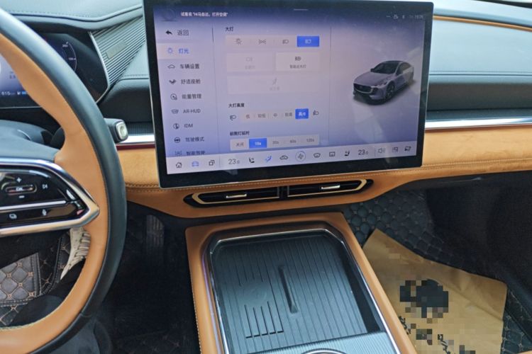 Used Mazda EZ-6 2024 Range-Extended 200 Luxury Edition Audio And AC Panel