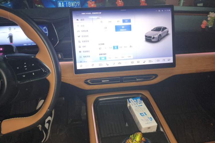 Used Mazda EZ-6 2025 Range-Extended 200 Zhiya Sport Edition Audio And AC Panel
