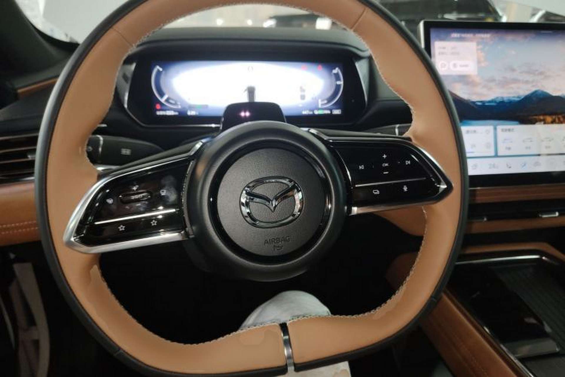 Used Mazda EZ-6 2025 Pure Electric 600 ZhiZun Sport Edition Steering Wheel