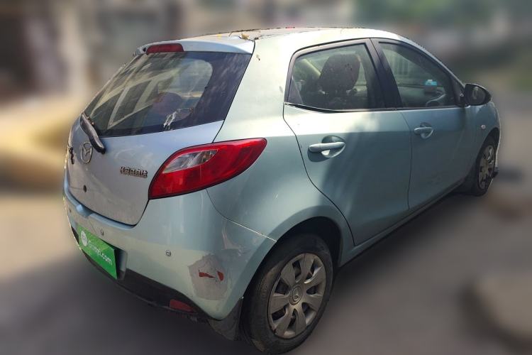 Used Mazda 2 2007 1.3L Automatic Standard Edition Rear Right 45 Deg
