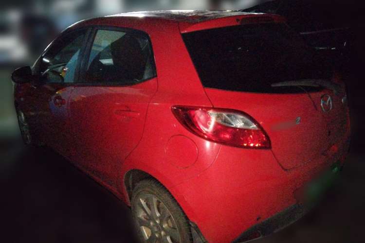 Used Mazda 2 2007 1.3L Automatic Standard Edition Rear Left 45 Deg