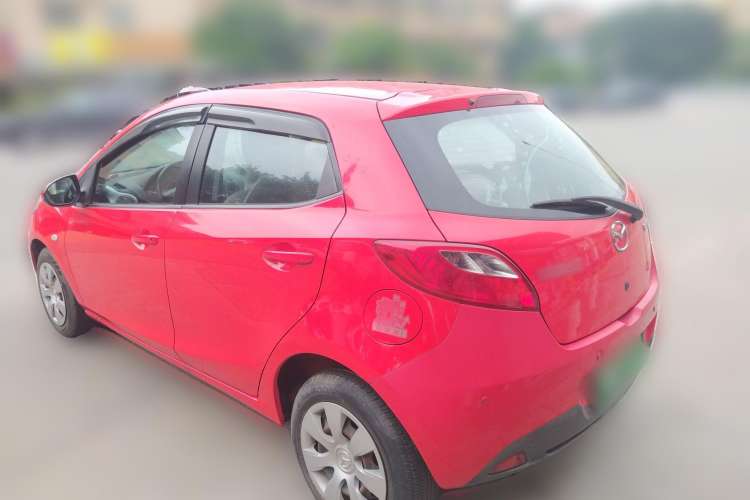 Used Mazda 2 2007 1.3L Automatic Standard Edition Rear Left 45 Deg