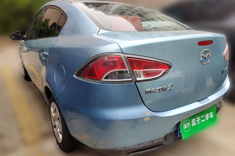 Used Mazda 2 2008 1.3L Automatic Standard Edition Rear Left 45 Deg