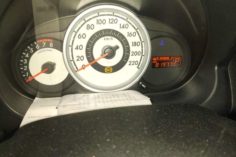 Used Mazda 2 2009 1.5L Automatic Value Edition Odometer Close Up