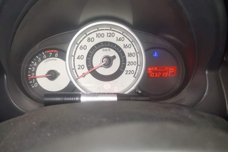 Used Mazda 2 2009 1.5L Automatic Value Edition Odometer Close Up