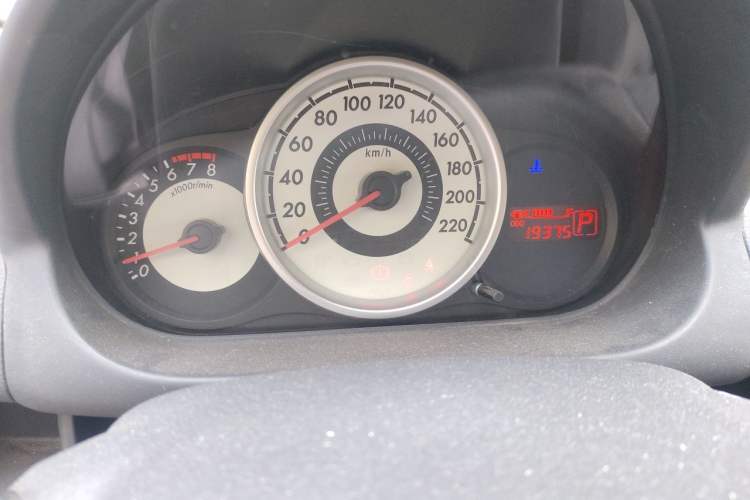 Used Mazda 2 2009 1.5L Automatic Value Edition Odometer Close Up