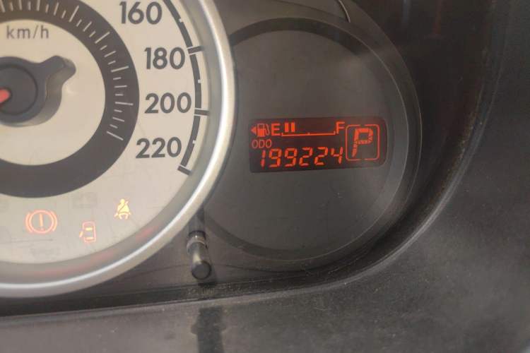 Used Mazda 2 2009 1.5L Automatic Value Edition Odometer Close Up