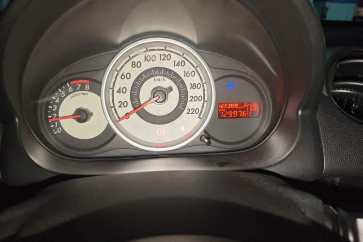 Used Mazda 2 2009 1.5L Automatic Value Edition Odometer Close Up