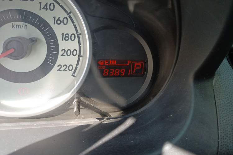Used Mazda 2 2009 1.5L Automatic Value Edition Odometer Close Up