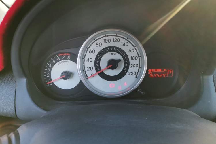 Used Mazda 2 2009 1.5L Automatic Value Edition Odometer Close Up