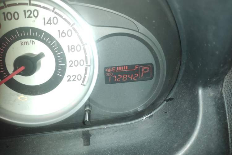 Used Mazda 2 2009 1.5L Automatic Value Edition Odometer Close Up