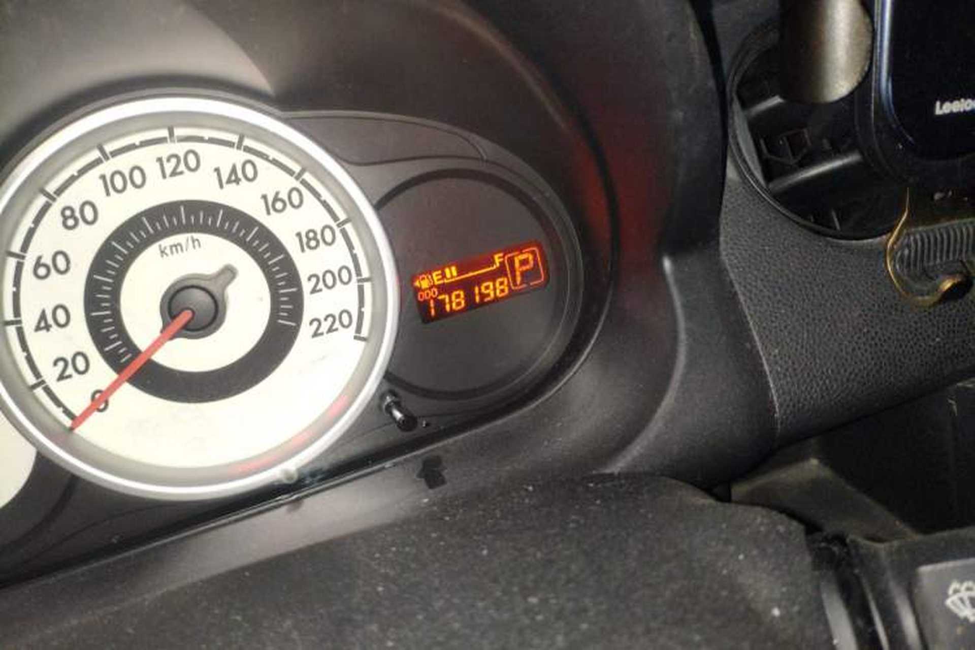 Used Mazda 2 2009 1.5L Automatic Value Edition Odometer Close Up