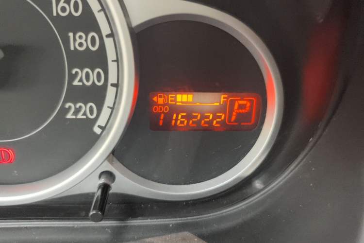 Used Mazda 2 2011 XuanDong 1.5L Automatic Value Edition Odometer Close Up