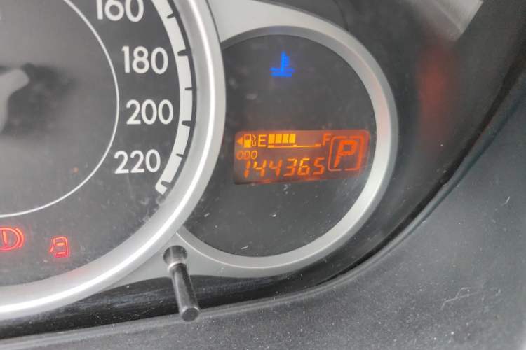 Used Mazda 2 2011 XuanDong 1.5L Automatic Value Edition Odometer Close Up