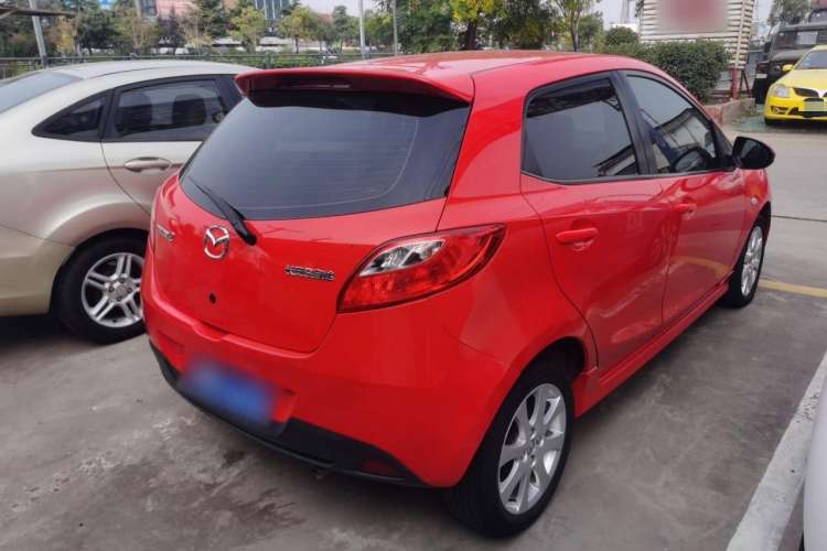 Used Mazda 2 2012 Hatchback Xuan Dong 1.5L Automatic Value Edition Rear Right 45 Deg