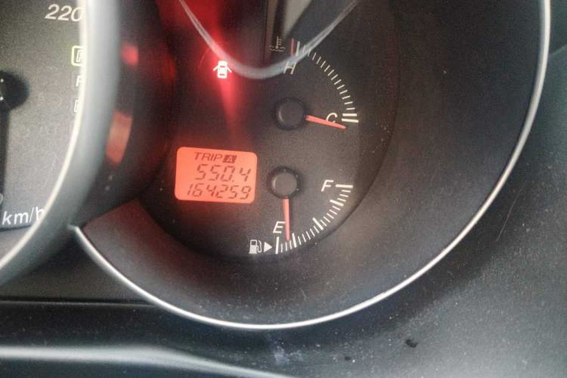 Used Mazda 3 2007 1.6L Automatic Standard Edition Odometer Close Up