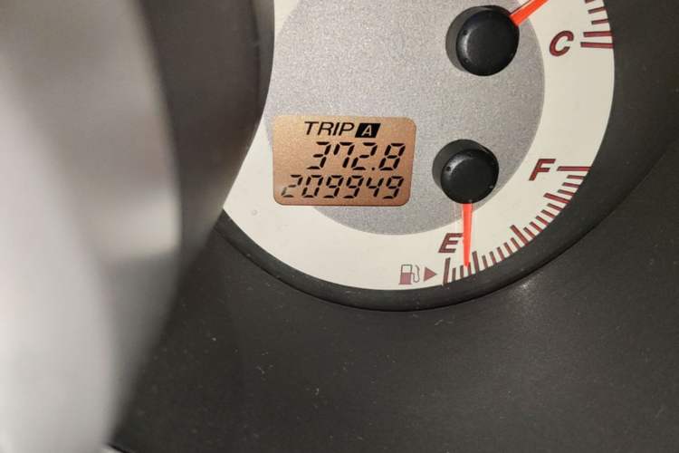 Used Mazda 3 2007 1.6L Manual Standard Edition Odometer Close Up