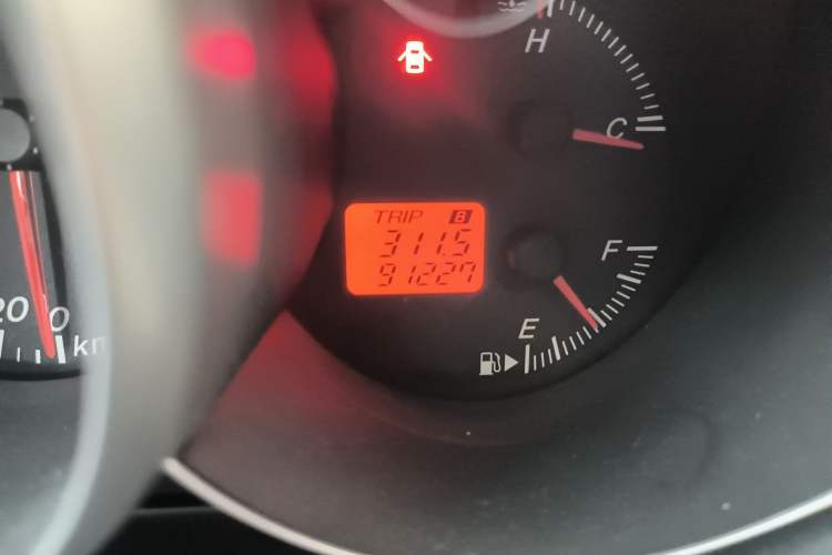 Used Mazda 3 2007 1.6L Manual Standard Edition Odometer Close Up