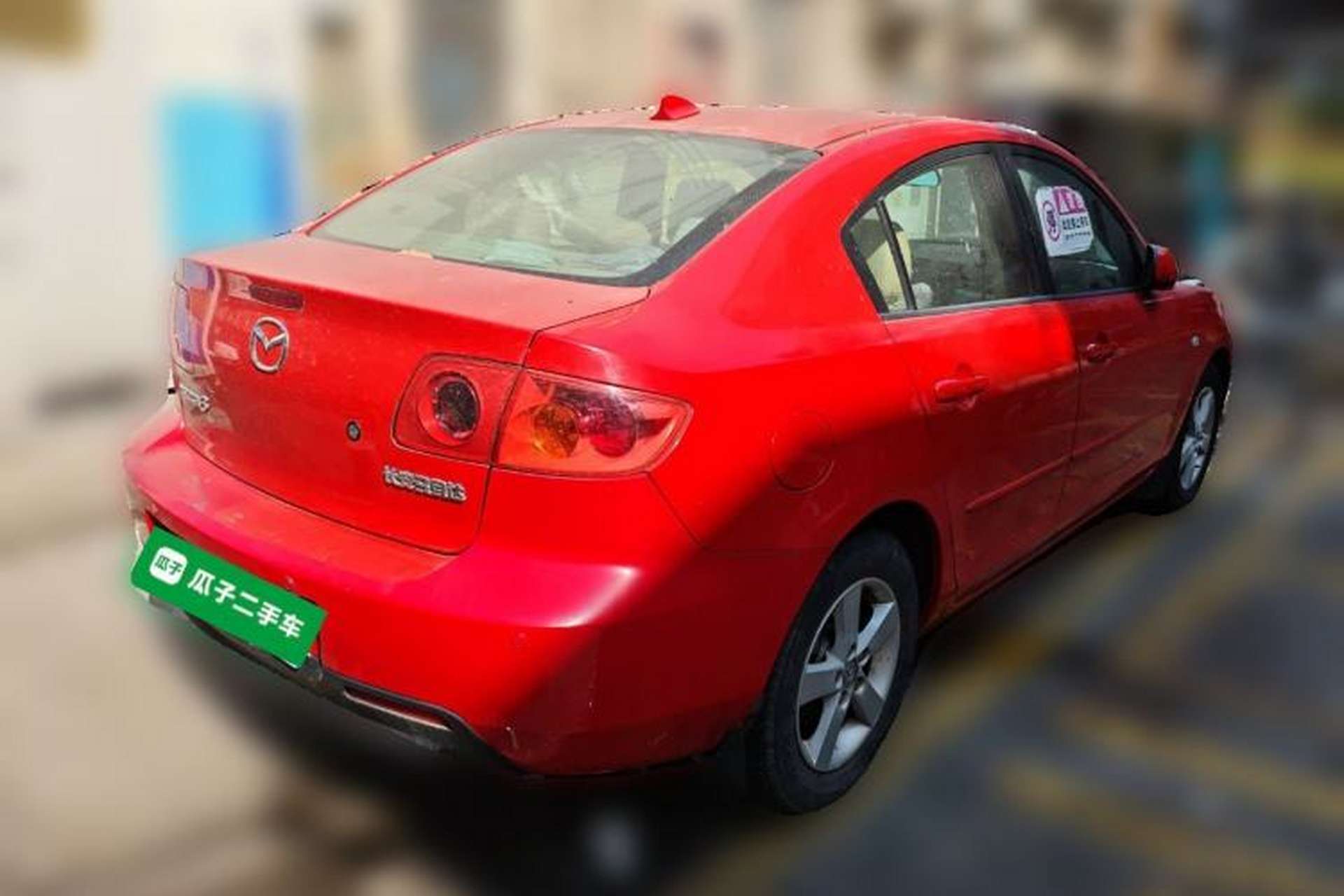 Used Mazda 3 2007 1.6L Automatic Standard Edition Rear Right 45 Deg