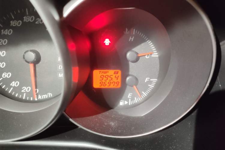 Used Mazda 3 2007 1.6L Automatic Standard Edition Odometer Close Up