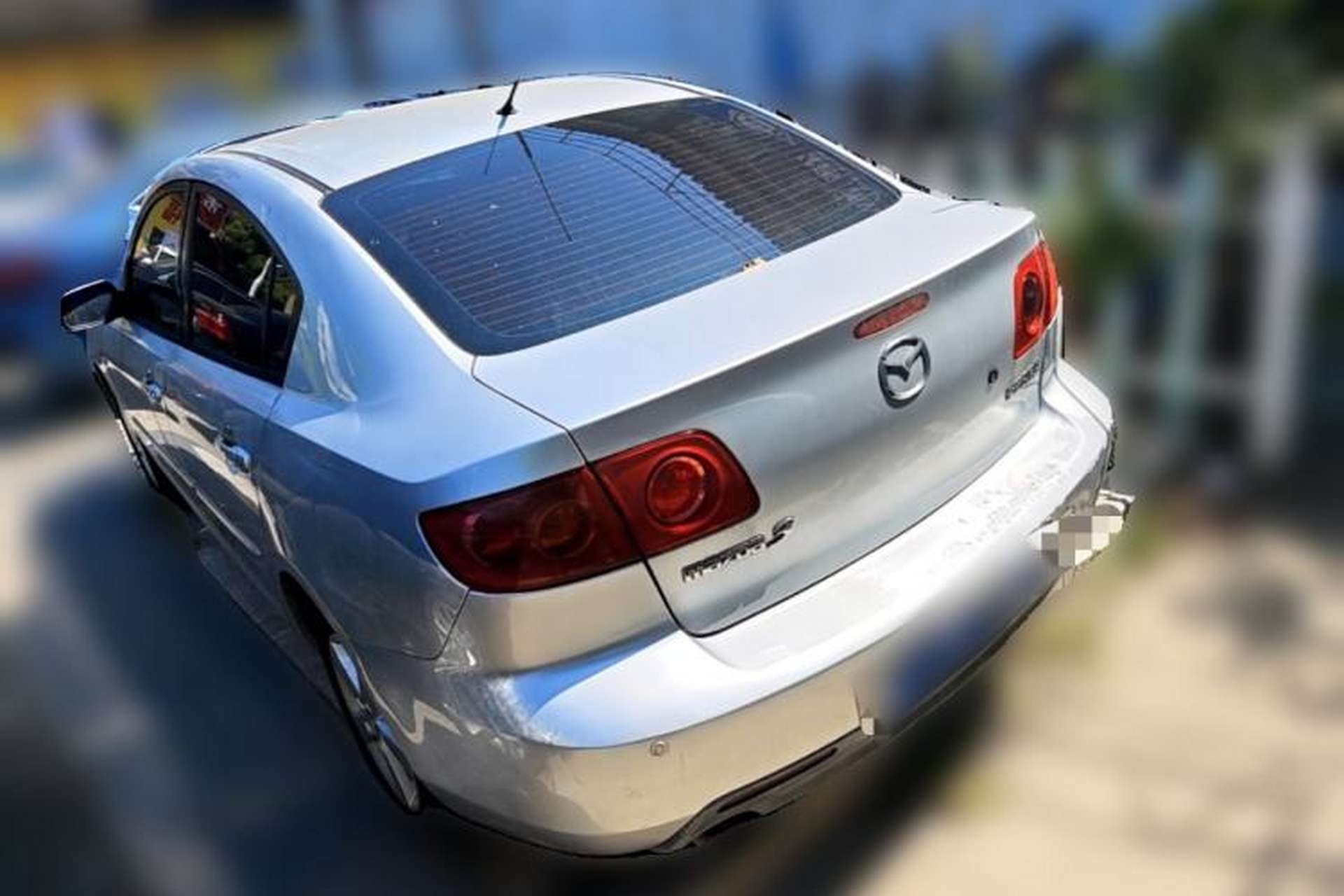 Used Mazda 3 2007 1.6L Automatic Luxury Model Rear Left 45 Deg