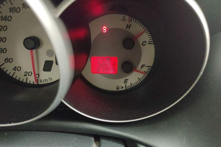 Used Mazda 3 2008 Hatchback 1.6 Luxury Model Odometer Close Up