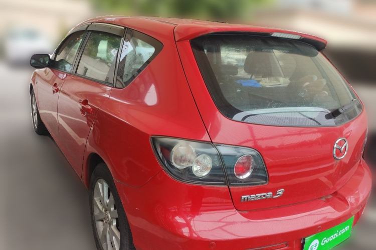 Used Mazda 3 2008 Hatchback 1.6 Luxury Model Rear Left 45 Deg