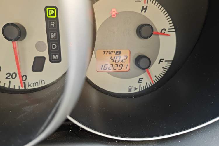 Used Mazda 3 2008 Hatchback 1.6 Standard Model Odometer Close Up
