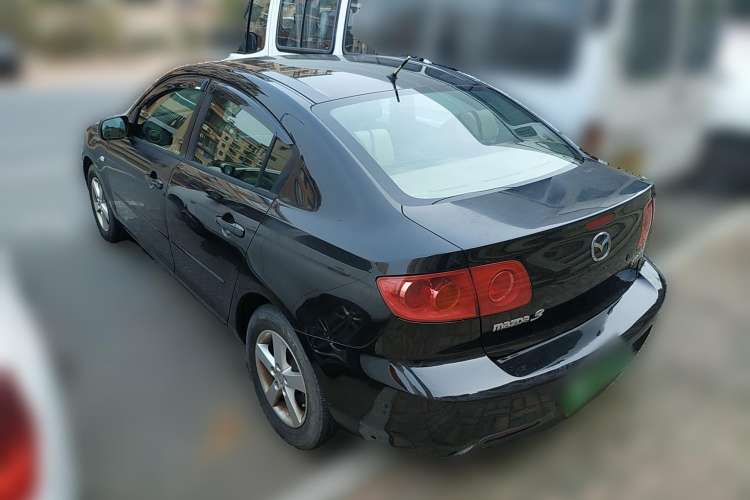 Used Mazda 3 2009 1.6L Automatic with Sunroof Rear Left 45 Deg
