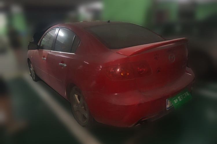 Used Mazda 3 2009 1.6L Automatic with Sunroof Rear Left 45 Deg