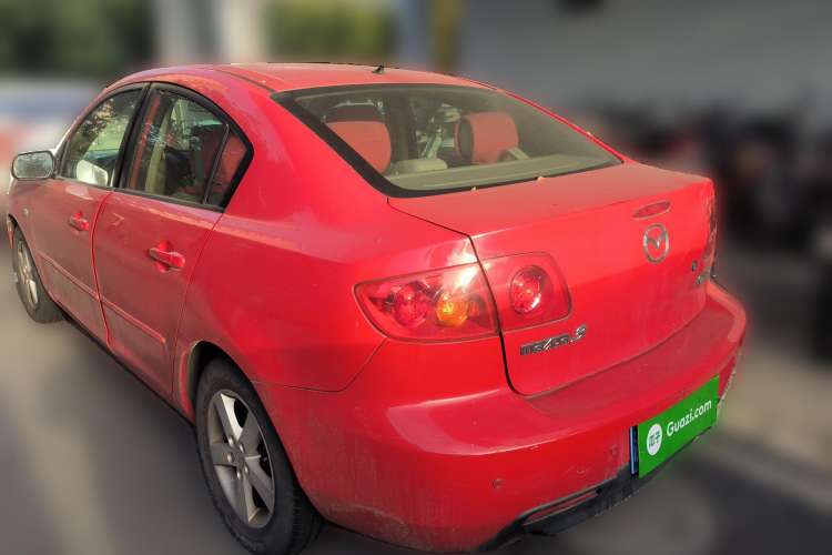 Used Mazda 3 2009 1.6L Automatic with Sunroof Rear Left 45 Deg