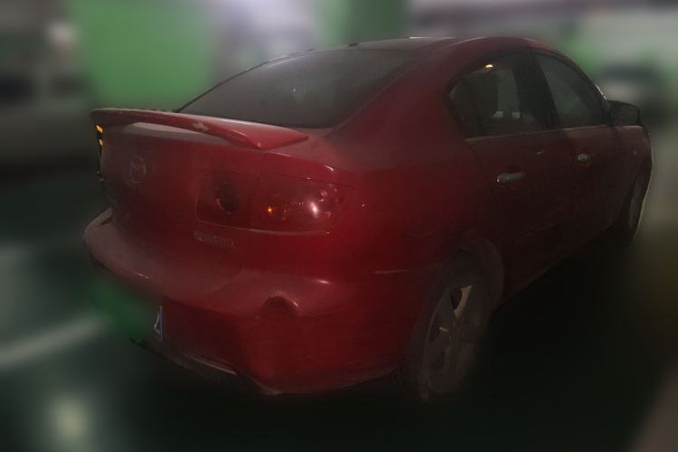 Used Mazda 3 2009 1.6L Automatic with Sunroof Rear Right 45 Deg