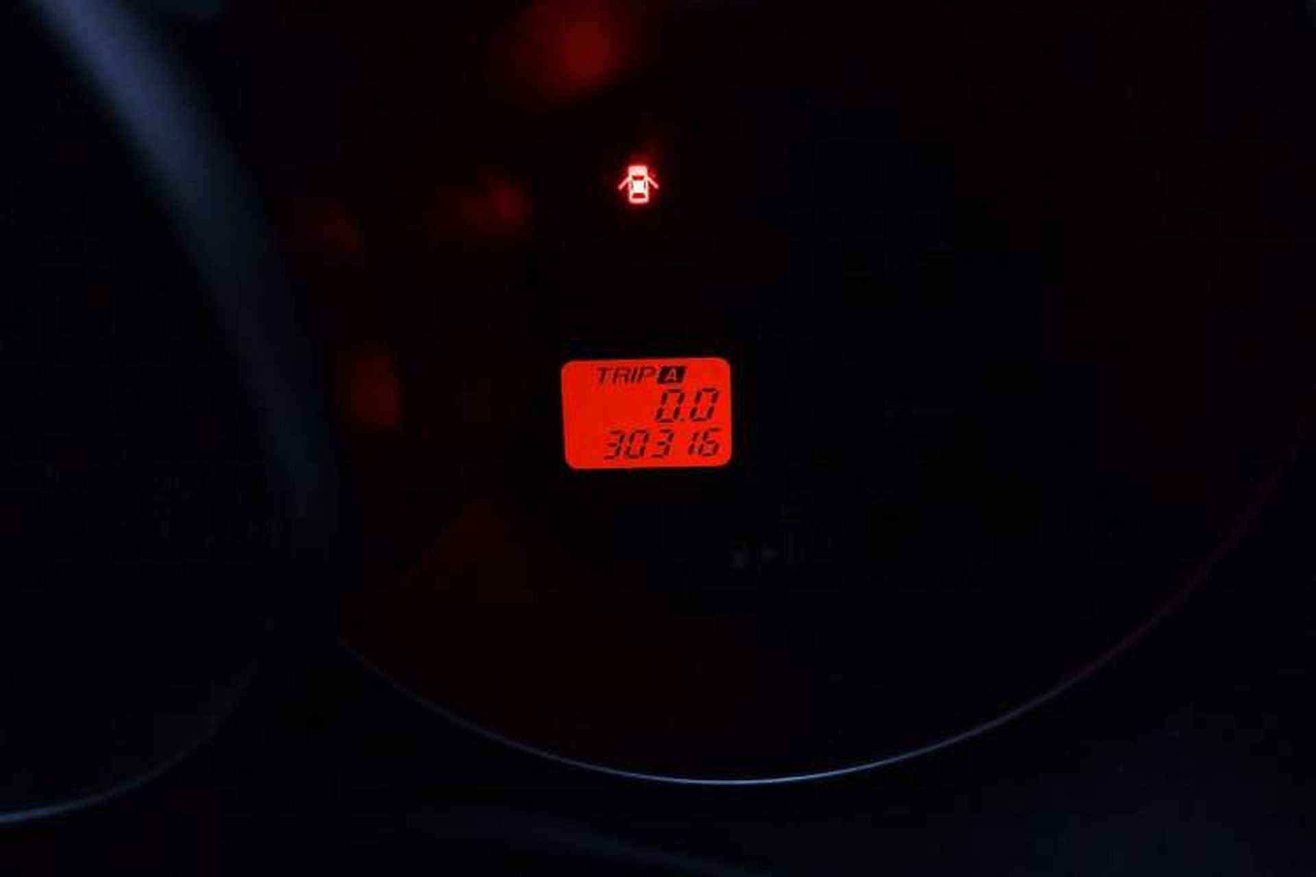 Used Mazda 3 2009 1.6L Automatic with Sunroof Odometer Close Up