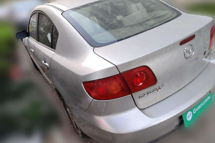 Used Mazda 3 2009 1.6L Automatic with Sunroof Rear Left 45 Deg