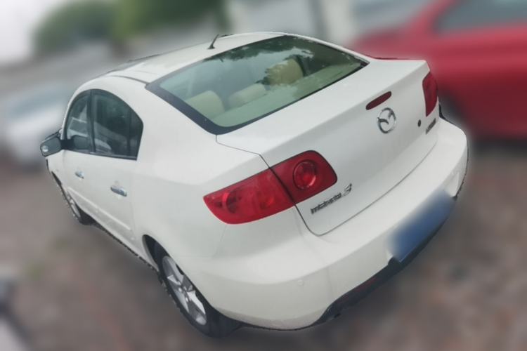Used Mazda 3 2009 1.6L Automatic with Sunroof Rear Left 45 Deg